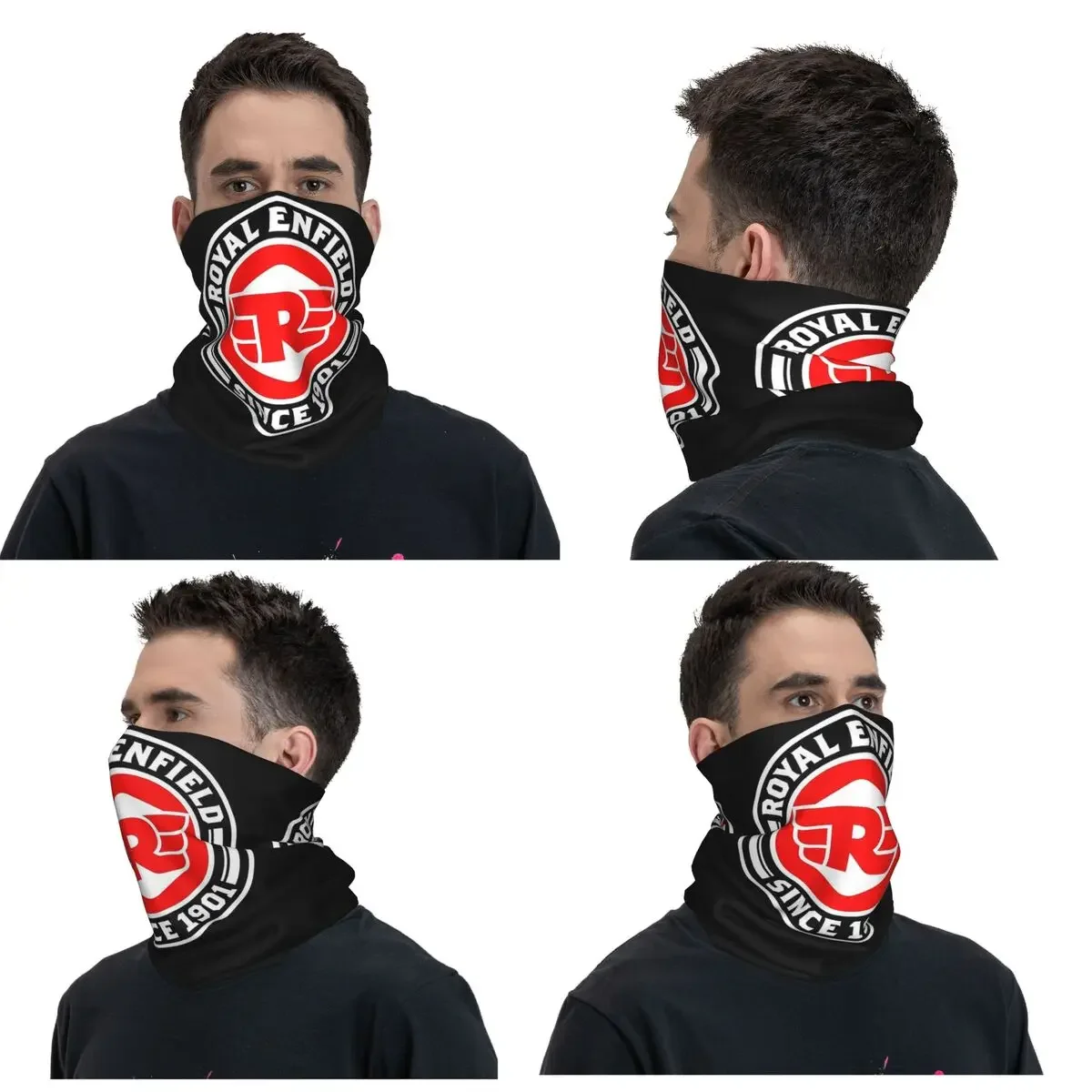 Royal-Enfields Himalayan Bandana Neck Cover Printed Wrap Mask Scarf Multifunction FaceMask Cycling For Men Women Adult Washable