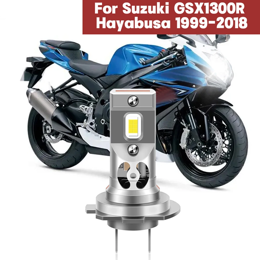 

LED Motorcycle Headlight Bulb 12V 15000LM 6000K Lamp For Suzuki GSX1300R Hayabusa 1999-2011 2012 2013 2014 2015 2016 2017 2018