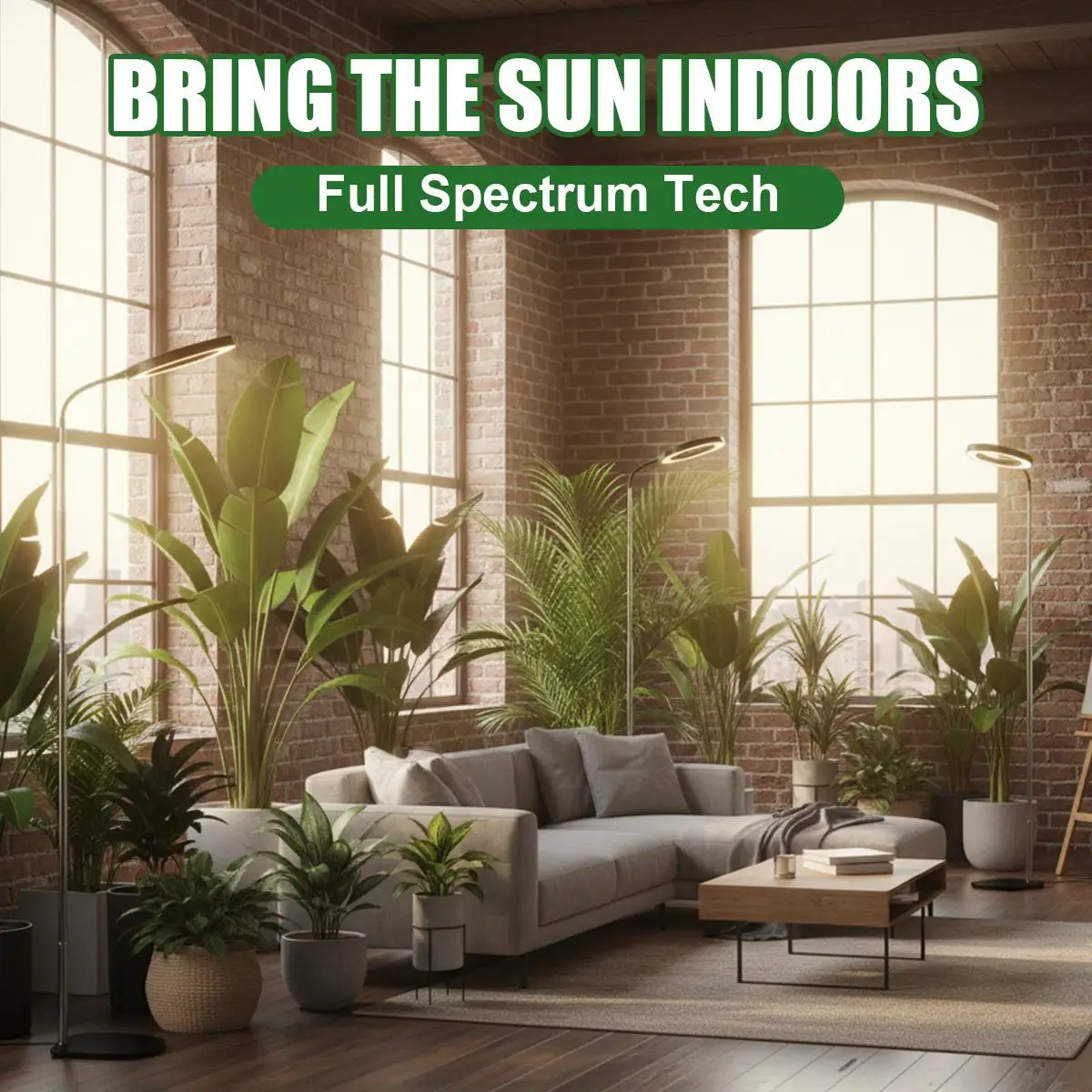 72 LEDs Grow Light EU Plug Full Spectrum Timer Floor Desktop Angel Ring Phyto Lamp for Indoor Plants Veg Flower Garden Room Deco