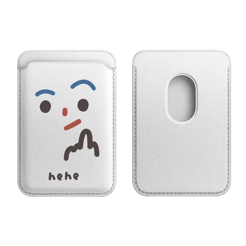 

Funny expressions Card Holder Magnetic For MagSafe Wallet For iPhone 15 16 17 Pro Max For Samsung Galaxy S26 S25 Ultra A57 Cover