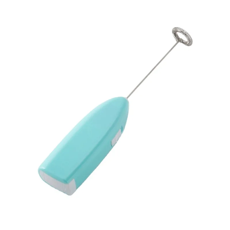 Portable Automatic Kitchen Egg Beater Cooking Accessories Coffee Beard Stainless Steel Electric Handheld Egg Beater Foamer