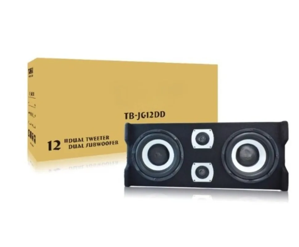 Car Subwoofer Box Strong Bass 12 Inch Subwoofer Speaker 1000 Watt Dual Car Active Subwoofer