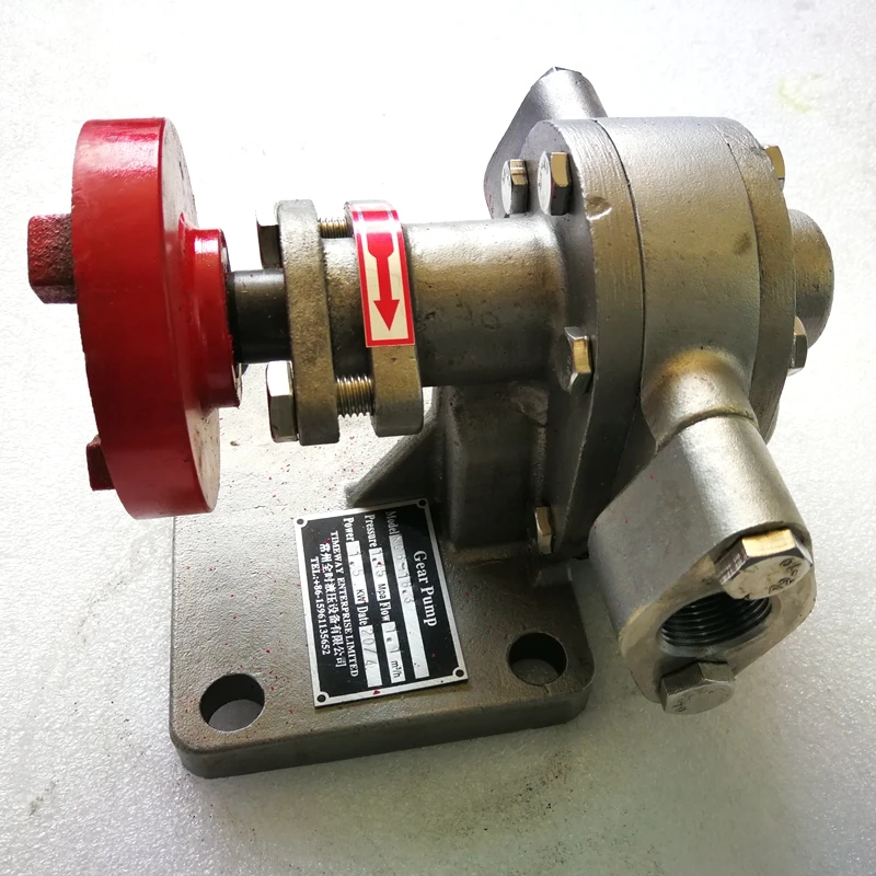 Stainless Steel Material Hydraulic Gear Pump KCB-18.3 Low Pressure Pump