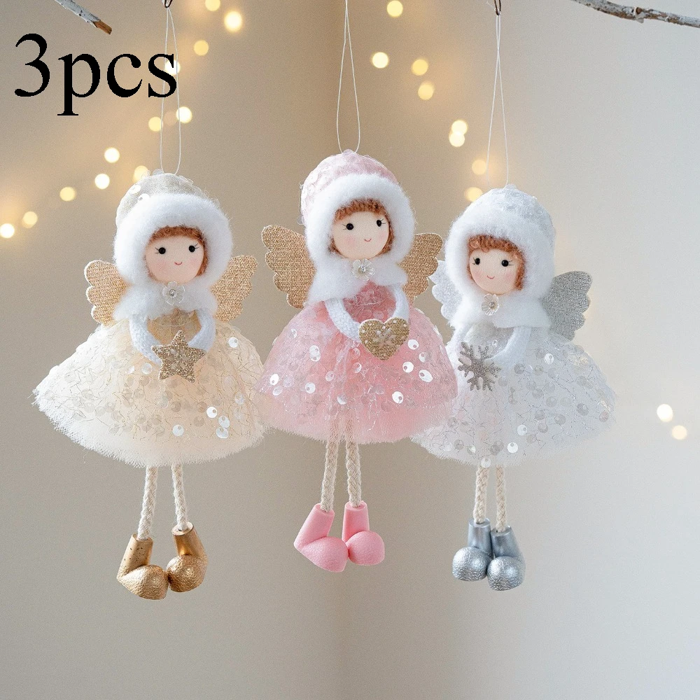 conjunto-de-3-enfeites-de-anjo-em-pelucia-com-lantejoulas-e-tule-decoracao-para-Arvore-de-natal-presentes-de-ano-novo
