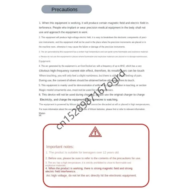 Jouet scientifique portatif fréquence réglable bobine Plasma d'arcs foudre artificielles sans fil avec le panneau