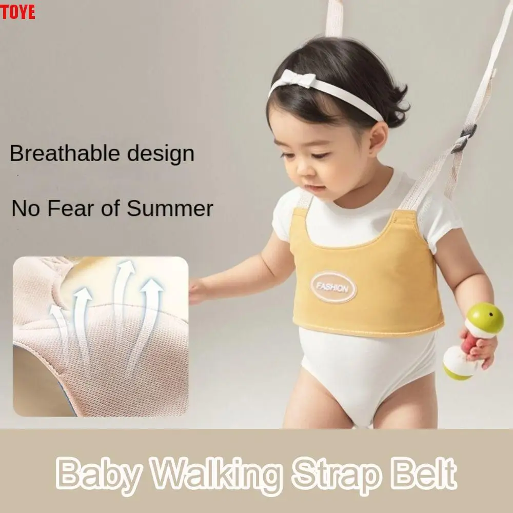 

Adjustable Baby Walker Belt Handheld Multifunctional Infant Walking Harness Breathable Safety Walking Assistant Strap Anti-fall