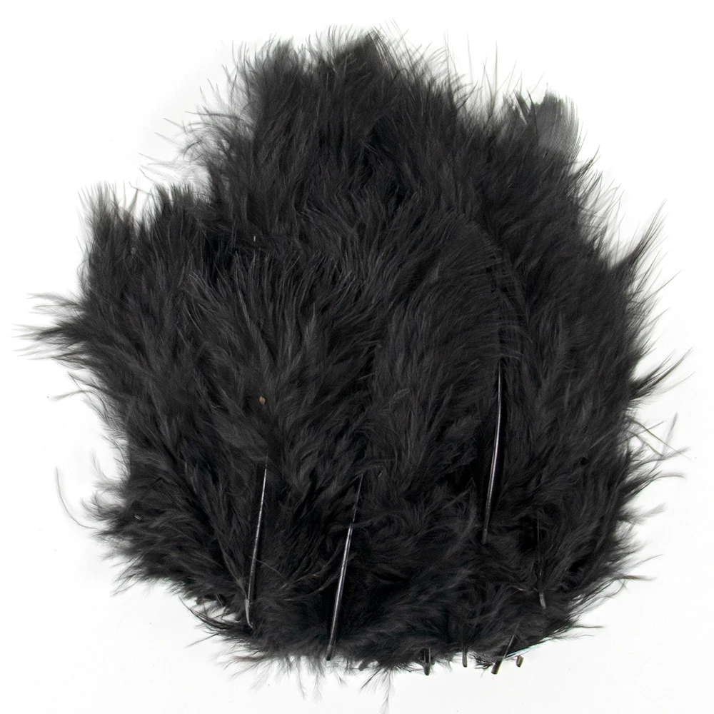 50 PCS Natural Marabou Feathers 10-15cm Turkey Decorative Feathers for Wedding Carnival Dress Home Decoration Boho DIY Crafts