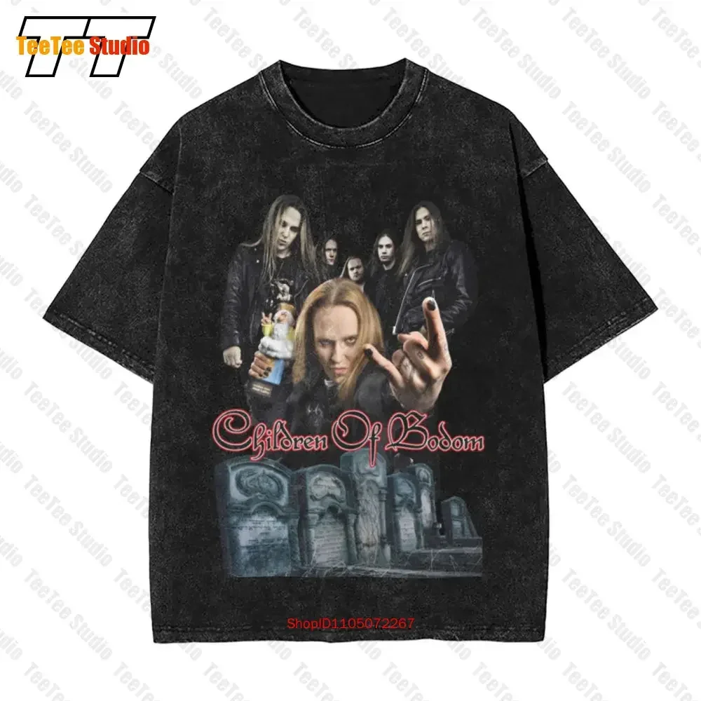 Children Of Bodom Vintage Oversized T-Shirt Melodic Death Metal Band Medium 104B