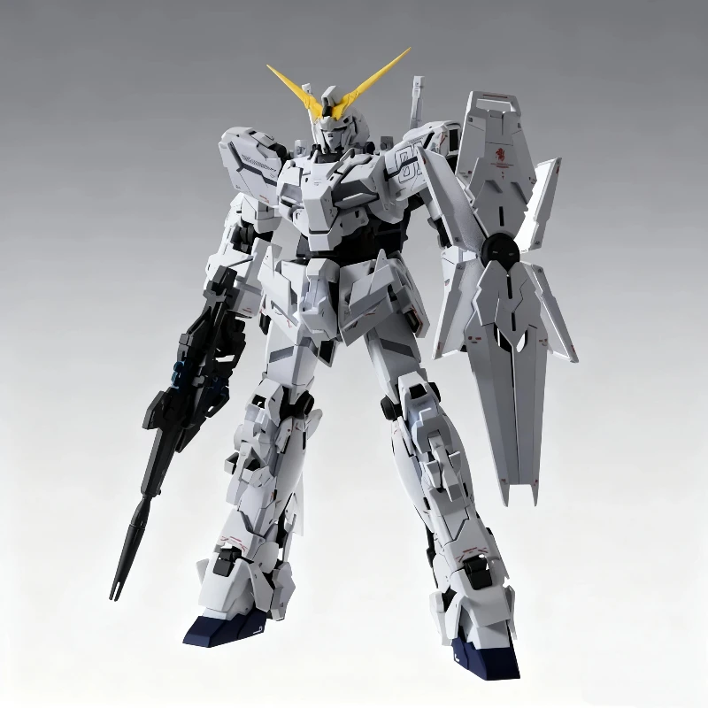 MGEX 1/100 Unicorn Gundam Action Figure Mecha Warrior Assembly Model Kit High Detail Plastic Model Desktop Decoration Gifts