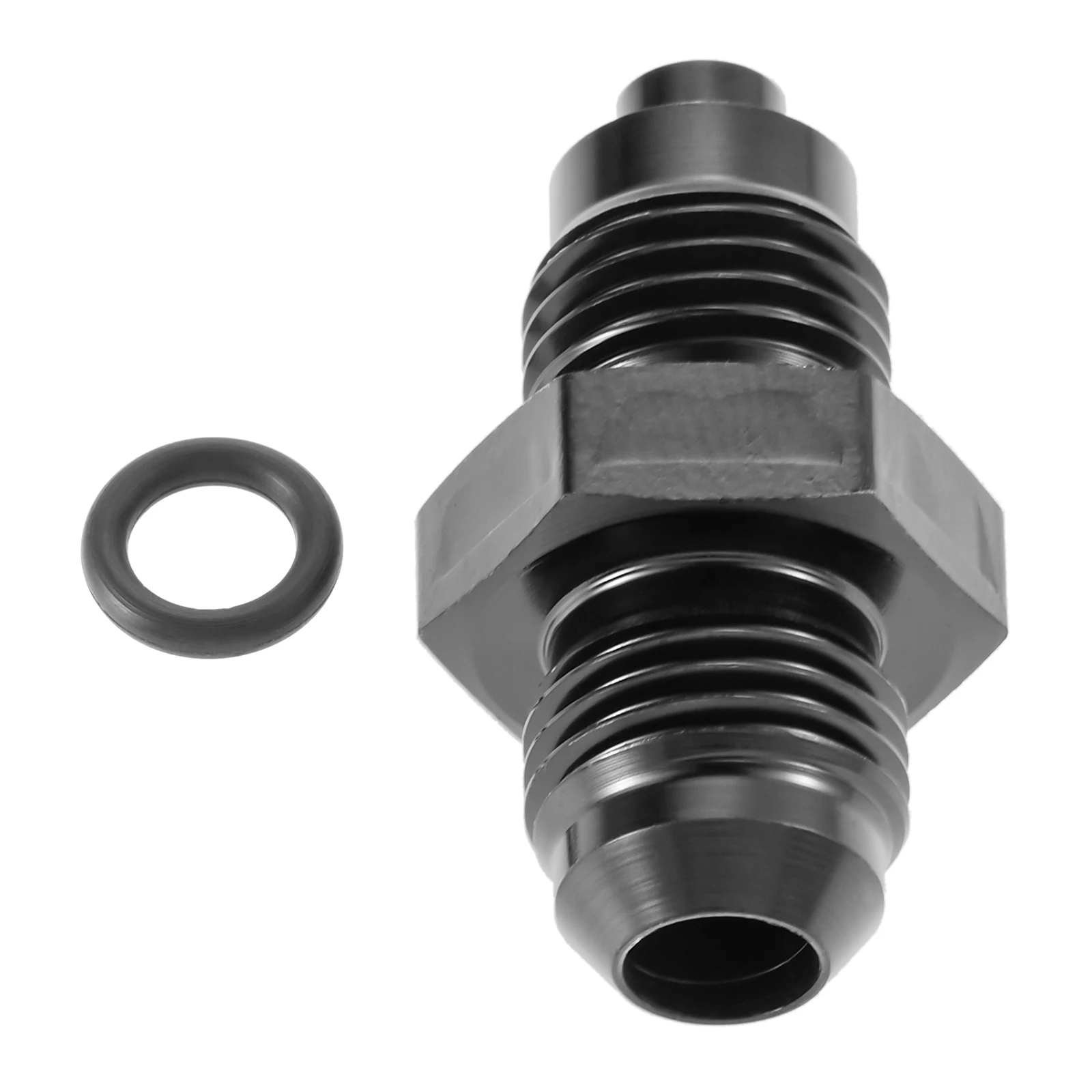 1Pc Aluminum Alloy 6AN Male Flare To M14x1.5 M16x1.5 M18x1.5 O Ring Seal High Pressure Power Steering Adapter Fitting Connector