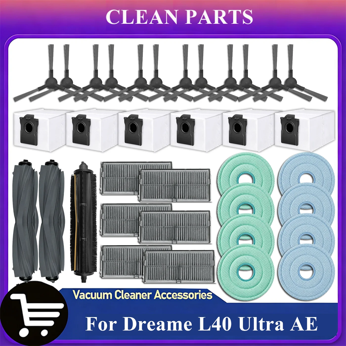 Accessories For Dreame L40 Ultra AE/ Dreame L40s Ultra CE/ D