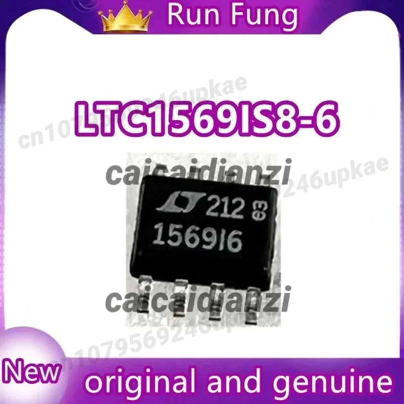 

5 шт./лот LTC1569IS8-6 LTC1569IS8 1569I6 ИС фильтра с низкочастотным фильтрующим конденсатором, линейная фаза, низкочастотный фильтрующий конденсатор