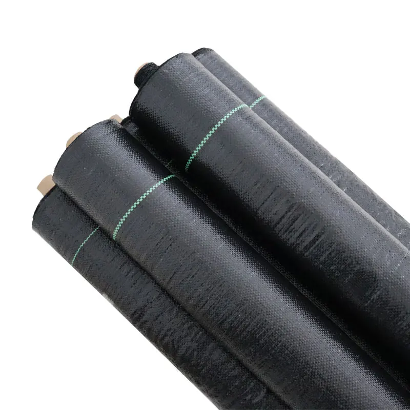 2025年ヘビーデューティー除草PP/PE生地グランドカバーランドスケープブロックバリアコントロールマット（農業用/園芸用）