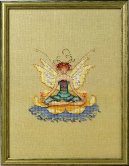 10-NC 267 Lotus Fairy 27-28 Handmade Needlework Embroidery DIY DMC Cross Stitch Kits Crafts 14CT Unprinted