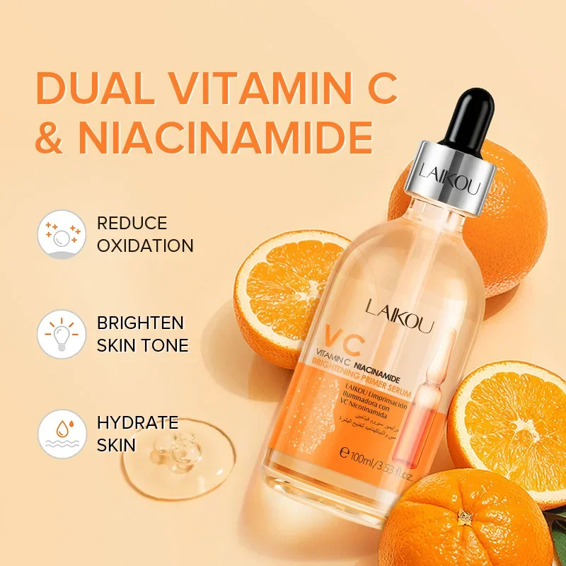 Nicotinamide Skin Moisturing Serum Fade Fine Lines Remove Skin Blemishes Deep Nourishing Uniform Skin Tone Skin Tone 100ml