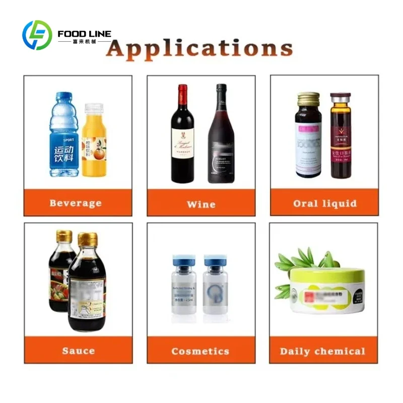 Automatic sauce wine can label sticking machine Edible oil round bottle labeling machine