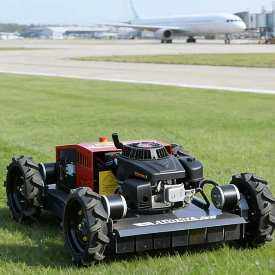 

Customized Smooth Running Remote Control Lawn Mower Stable Engine Low Vibration Reduce Machine Wear and Noise flail mower