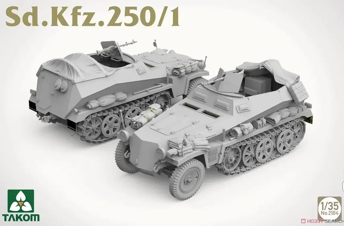 TAKOM 2184 Modello in plastica in scala 1/35 Sd.Kfz.250/1