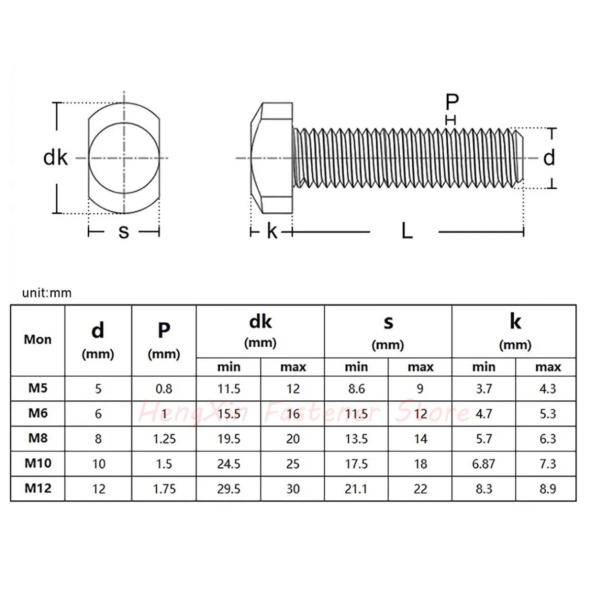 M5 M6 M8 M10 M12 Bolts for T-Slot GB37 304 Stainless Steel T Shape T Hammer Head Bolt Rectangle Machine Screws Chute T-bolt