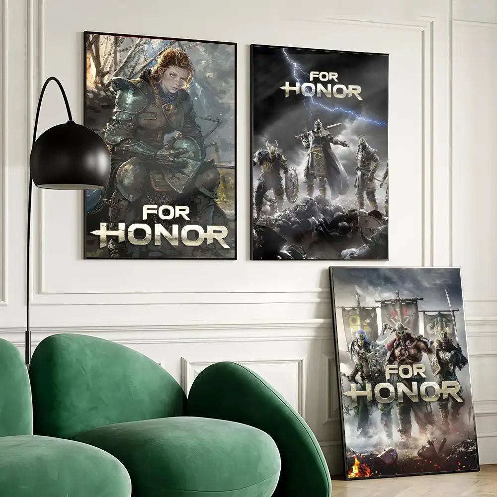 For H-Honor Painting Calligraphy Canvas Painting Art for Bedroom Living Room Home Decor Wall Decoration Decals Gift