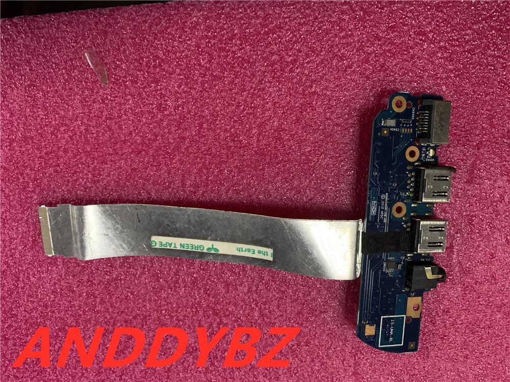 Original FOR HP Envy 15-j Audio IO USB Port Board With Cable 6050A2548501 USB A03  Test OK