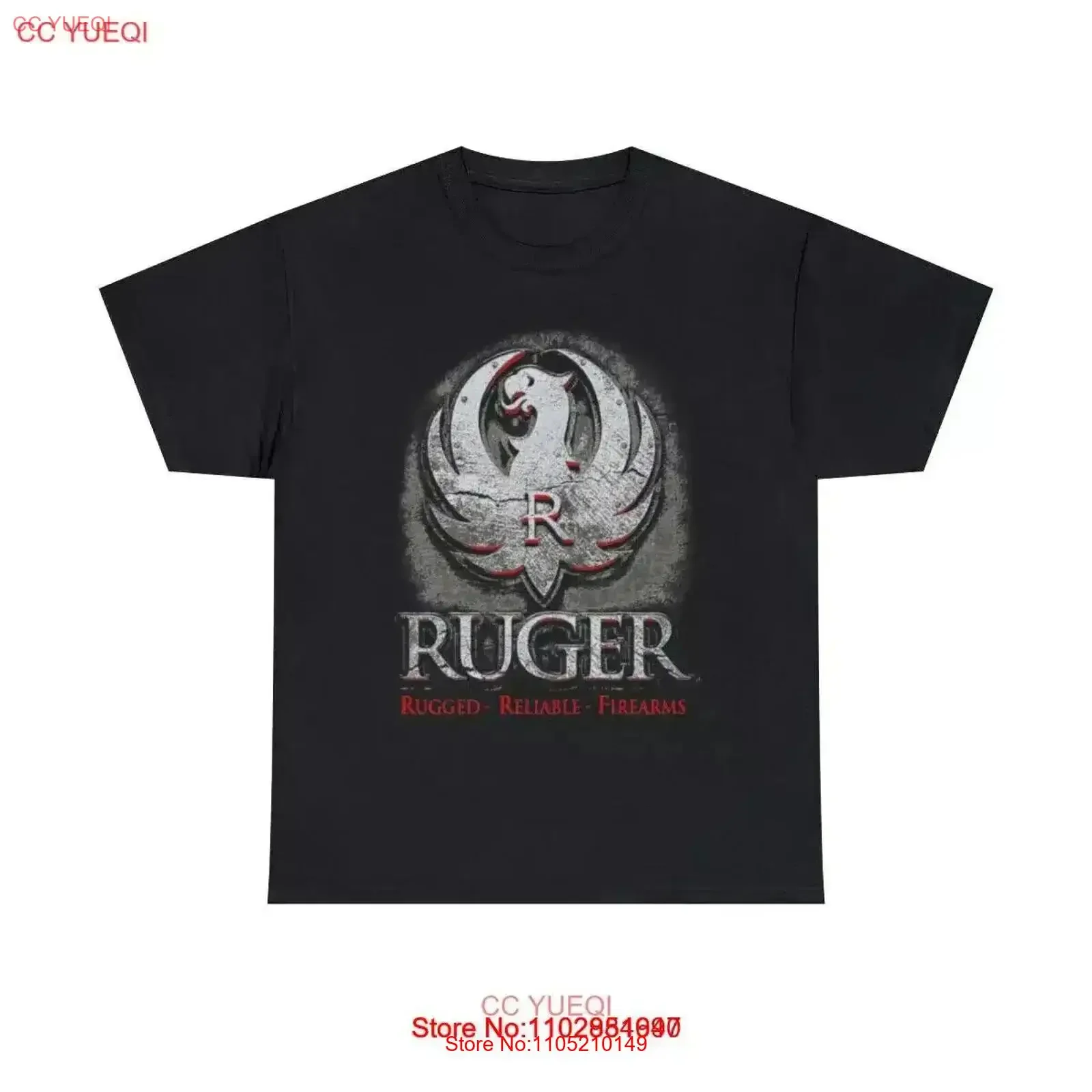 Ruger Rugged Reliable Firearms Vintage Retro Classic T Shirt All Size S 5XL vintage Washed Breathable Top For Everyday Wear