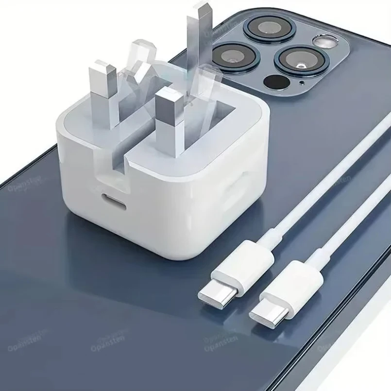 

Зарядное устройство USB-C для Великобритании, QC 3.0, быстрая зарядка PD 25W, складное, с разъемом Type-C, адаптер для быстрой зарядки, дорожный сетевой адаптер для iPhone 16, 15