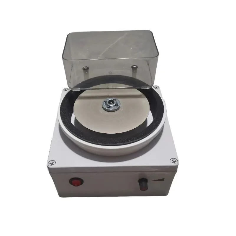 125MM Diamond Grinding Wheel Electric Flat Grinder, Portable Sharpening Machine for Knives Gemstones Lapidary Water-Cooled