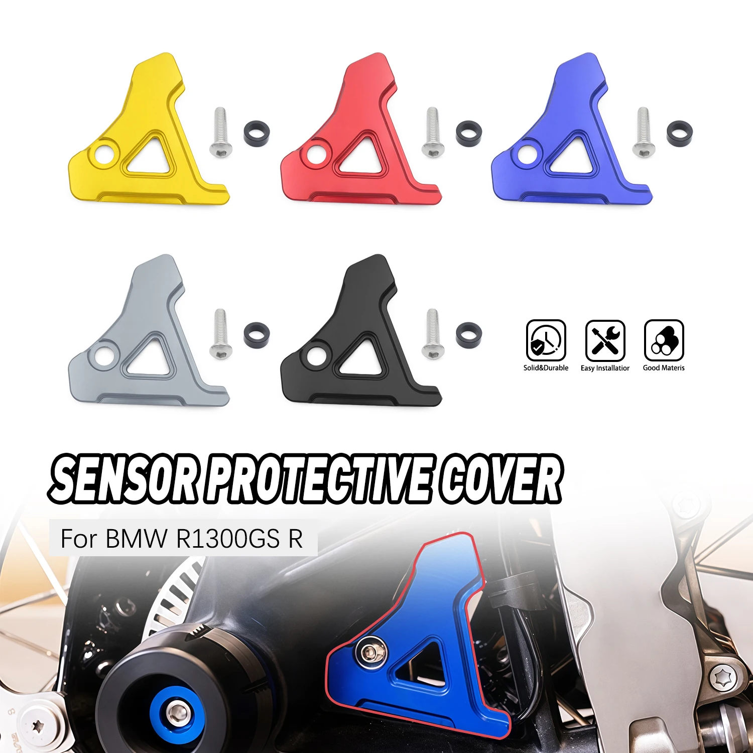 

Motorcycle CNC For BMW R1300GS ADV R 1300GS R 1300 GS Adventure 2024 2025 Front wheel ABS Sensor Protection Guard Cover
