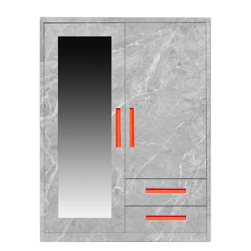 custom.Closet Home Kitchen Hospital Use Easy-to-Assemble Steel Interior Accessories  Sliding Door Clothes Organization