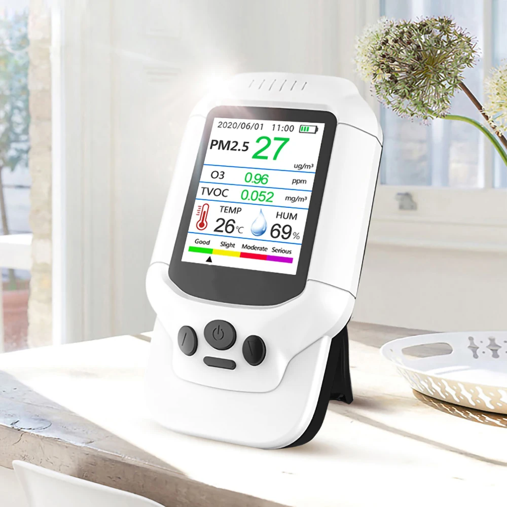 Dienmern DM502-O3 Portable Ozone Meter O3 0-50ppm Range Quick Tester Multi-gas Monitor Air Quality  TVOC PM2.5 Analyzer Sensor