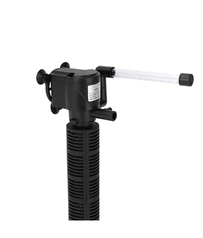 3 في 1 فلتر خزان الأسماك الصامت مرشح حوض السمك الصغير مقاوم للماء حوض السمك مضخة هواء غاطسة لتنقية المياه اكسسوارات حوض السمك #5