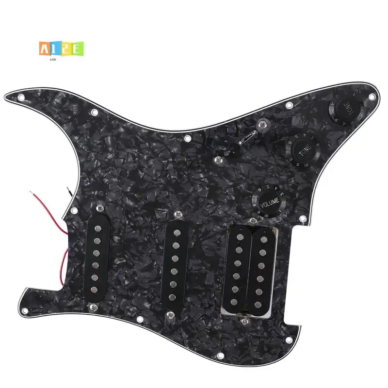 

A12E-ST SQ Electric Guitar Loaded Prewired Electric Guitar Pickguard Pickup Assembly