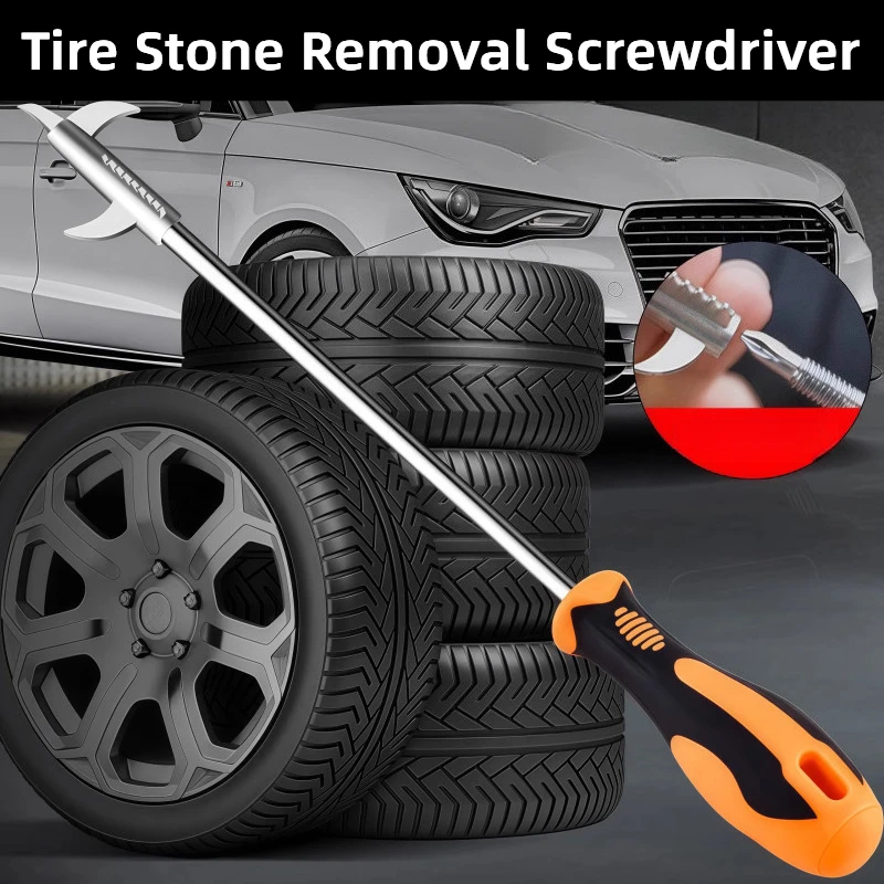 For Universal Car Multifunctional Car Tire Stone Cleaning Tool Hook Remover Models Efficient Stone Pick Extractor Gadget