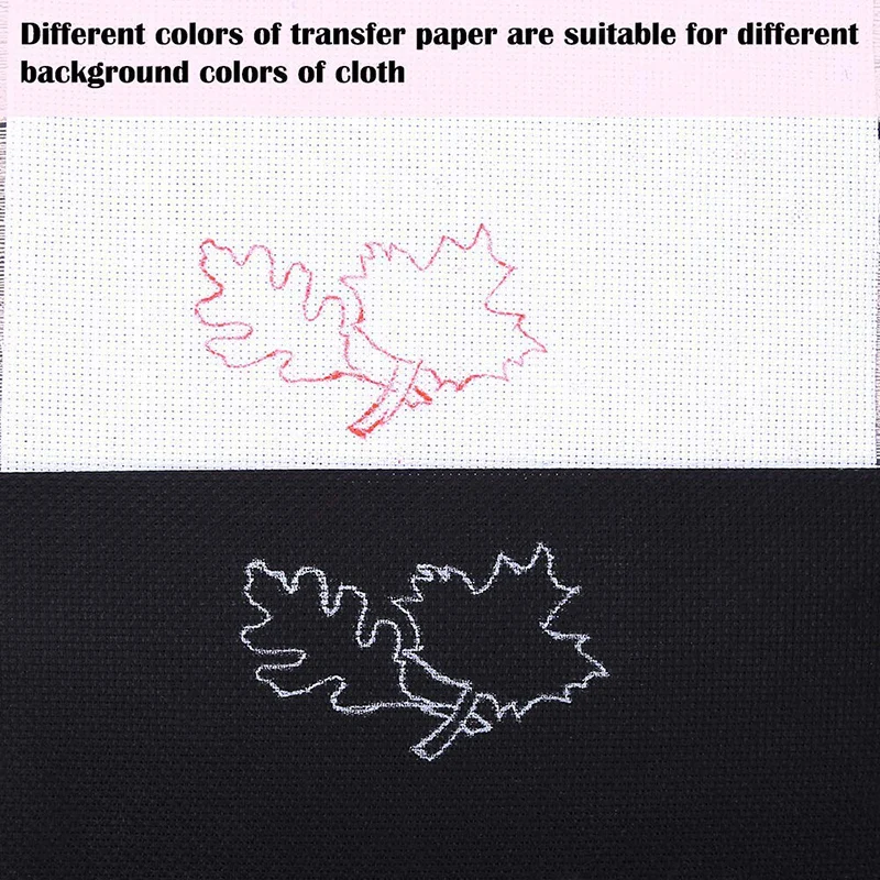 10pcs Embroidery Carbon Tracing Paper For Textile Sewing Water Soluble Paper Scrapbooking Material DIY Sewing Accessories