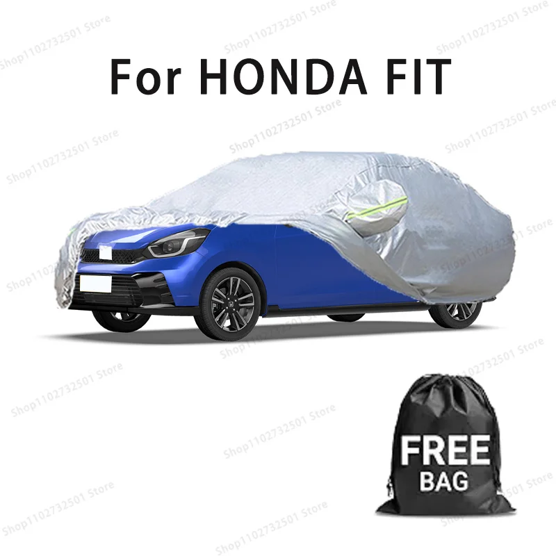 

Car cover For HONDA FIT Full cover Waterproof sun protection cover Scratch resistant cars accessories