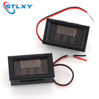 Car Battery Charge Level Indicator 12V 24V 36V 48V 60V 72V Lithium Battery Capacity Meter Tester Display LED Tester Voltmeter