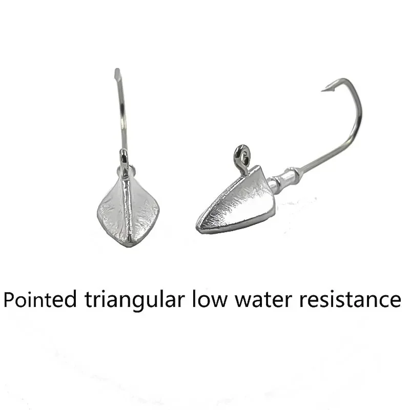 OUTKIT 5Pcs/Lot JIG Head Hooks 3.5g 5g 7g 10g 14g 21g Jig Head Hook Lure Hook Sharp Multicolor Soft Fishing Tackle Hooks