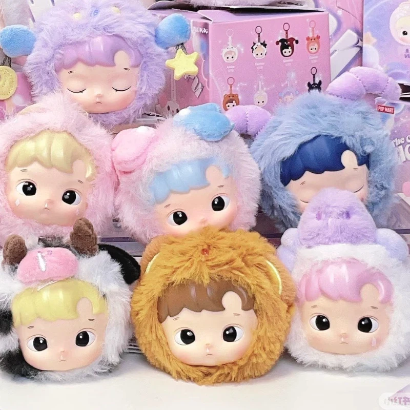 

Оригинальная коллекционная фигурка Popmart Hacipupu из серии «Созвездия», виниловая, в закрытой упаковке, сюрприз, милый подарок на Новый год, кукла-подвеска