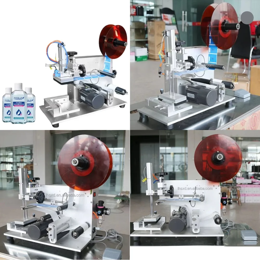 

Desktop Flat Surface Label Applicator Machine for Self-Adhesive Labels Coding Machine for Packaging Labeling Equipment for