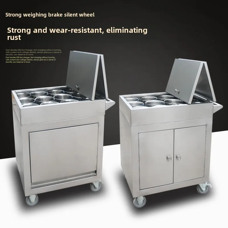 stainless steel seasoning truck commercial seasoning table