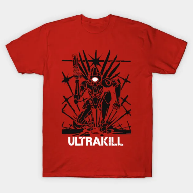 Ultrakill Cotton T-shirt 2026 New Model shirt personality Clothes Year round clothing Short Sleeves Classic hot product Couples