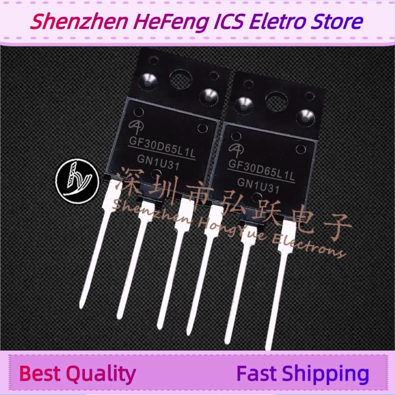 

10PCS -20PCS AOGF30D65L1L GF30D65L1L TO-3PF 60A 650V IGBT Fast Shipping Quality Guarantee