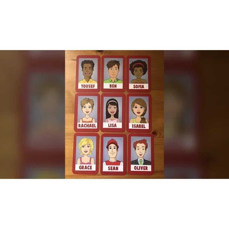 ジェイミー・ダウズによるゲス クローズアップ マジック トリック カード マジシャンの小道具 ギミック イリュージョン アクセサリー パフォーマー用