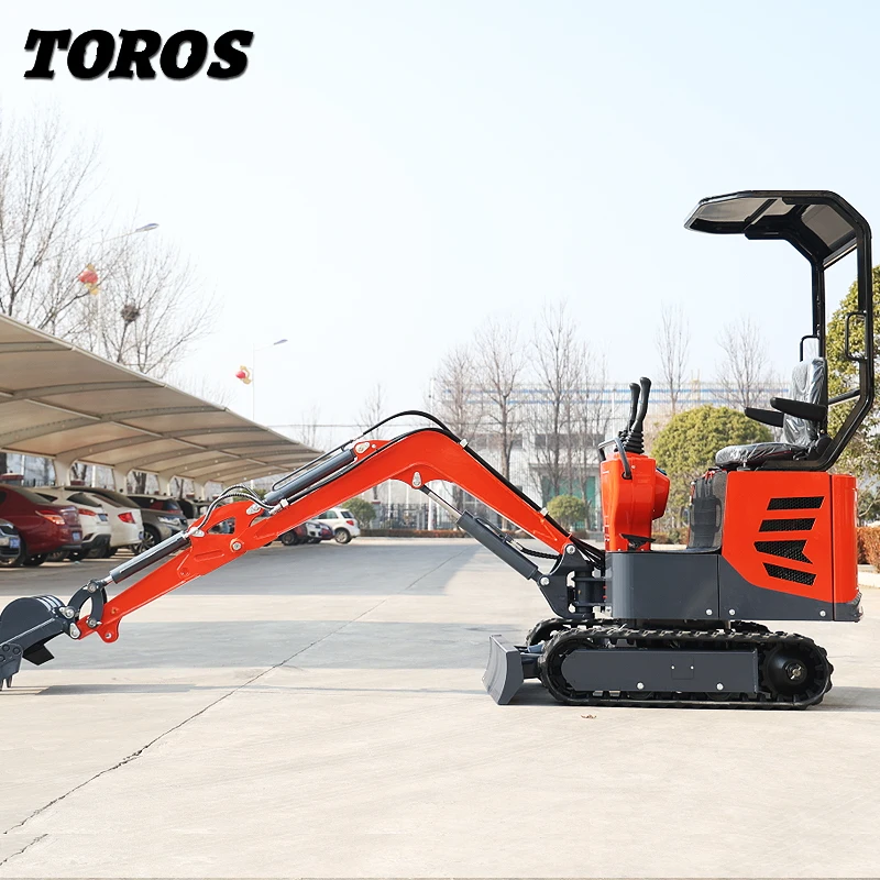 Mini Bagger Freies Verschiffen 0,8 Tonnen 1 Tonne Mini Bagger Graben Hydraulische Kleinen Bagger Maschine Für Verkauf