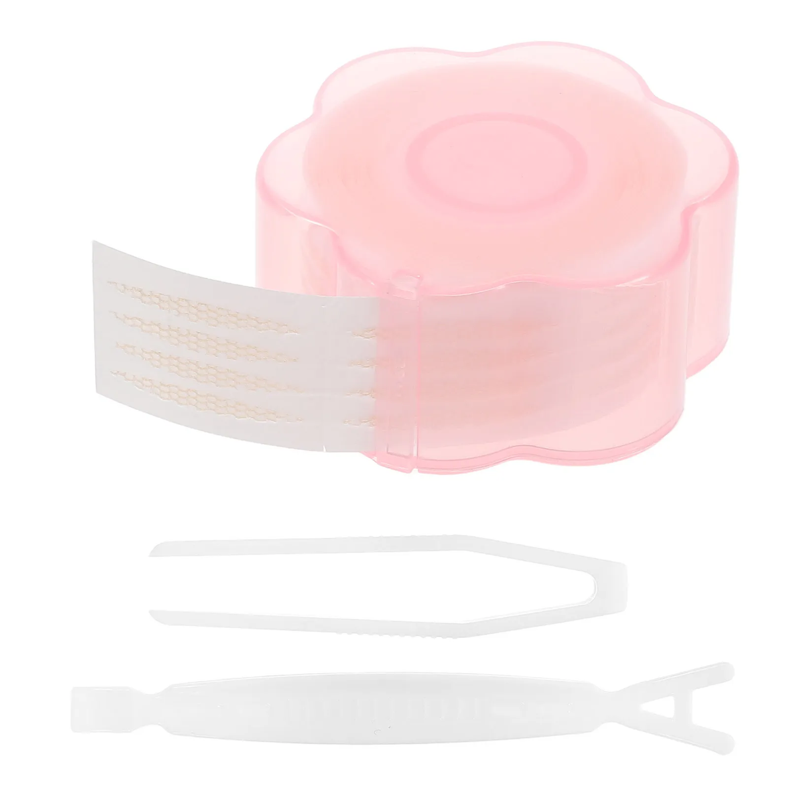 

1Set Lace Double Eyelid Tape Invisible Water-Activated Eyelid Lift Patches Natural Seamless Eye Shape Enhancer Strip