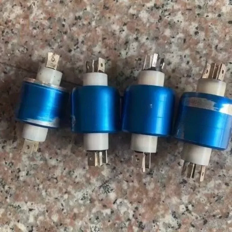 Industrial Rotation Equipment Spare Conductive Part 4 Channel Slip Ring Rotary Joint Accessory