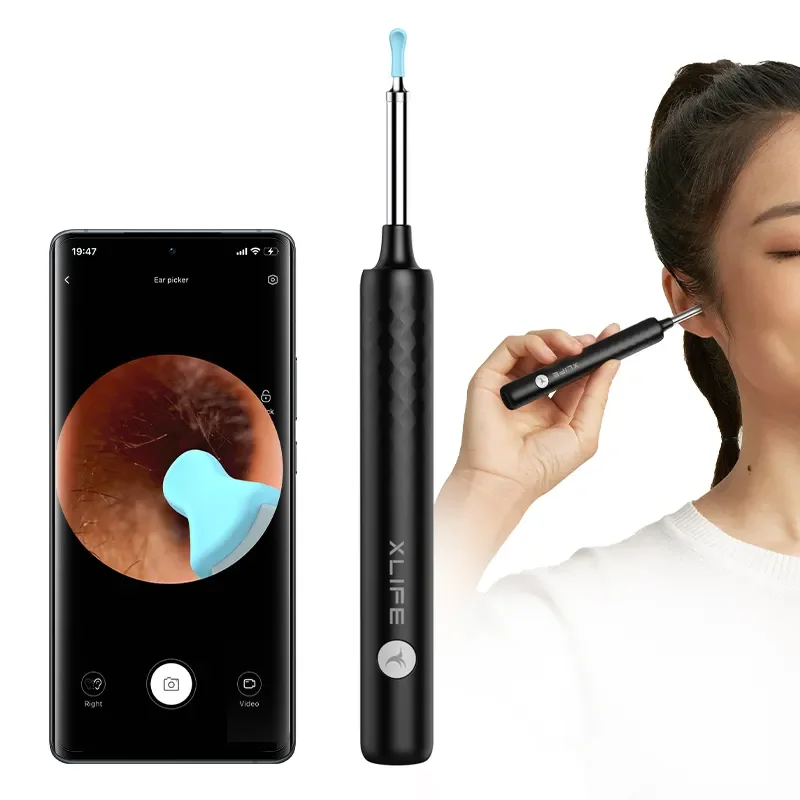 

Xlife X3 Visual Portable Ear Cleaner,Ear Wax Removal Kits,App Smart HD Visual Ear Scooper Earpicks For Adults & Children