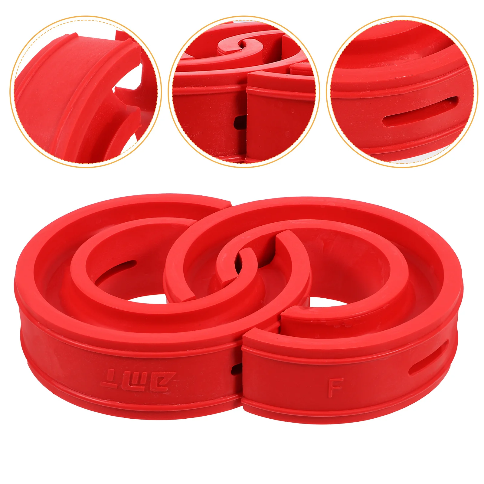 

2Pcs Car Coil Spring Shock Absorber Buffer Cushions Anti Vibration Vehicle Suspension Car Shocks Absorber Parts