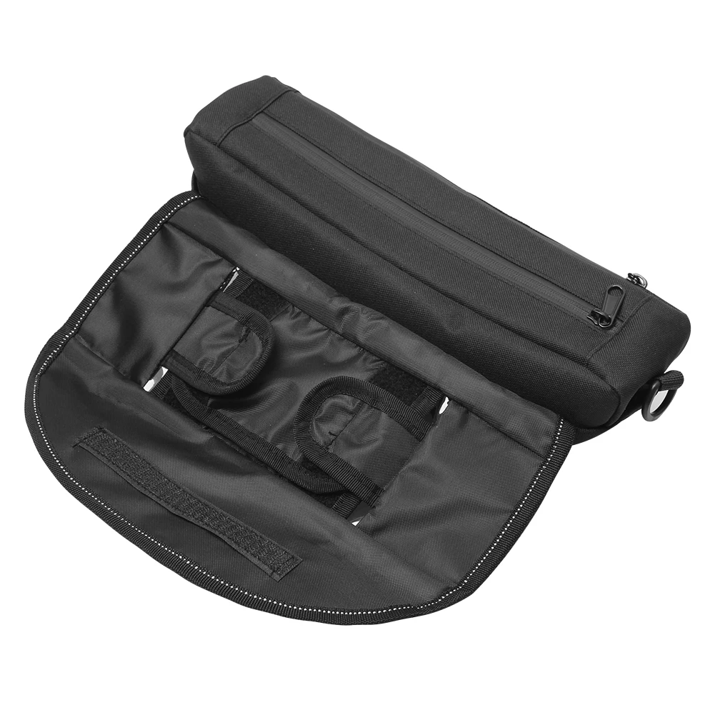 Motorcycle Black Waterproof Handlebar Travel Storage Bag For BMW F750GS F850GS R1200GS ADV F700GS 800GS R1250GS S1000XR Honda